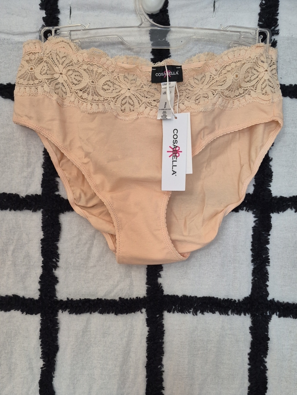 NWT COSABELLA S Nude Rose Sonia Lowrider Bikini Panties